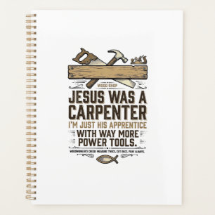 Agenda Camiseta Vintage Aprendiz Carpintero Jesús Obrero