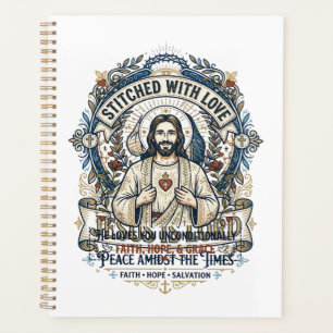 Agenda Camiseta vintage de eschatología profética de Jesú