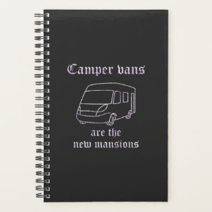 Agenda Camper Vans Nuevas Mansiones Purple Irid. Pequeña