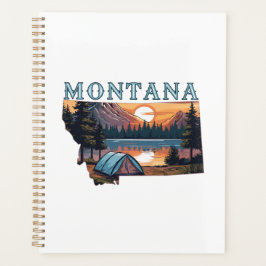 Agenda Camping de carpas de Contorno de Montana