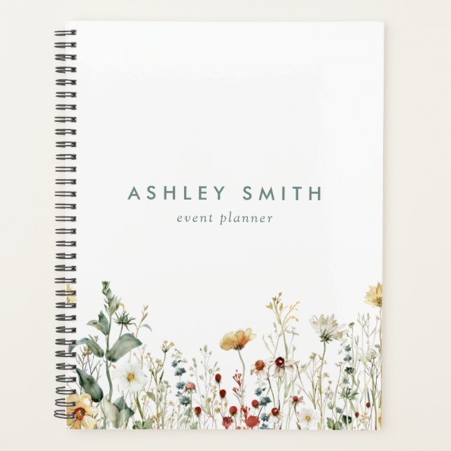 Agenda Campo de flores silvestres de verano (Anverso)