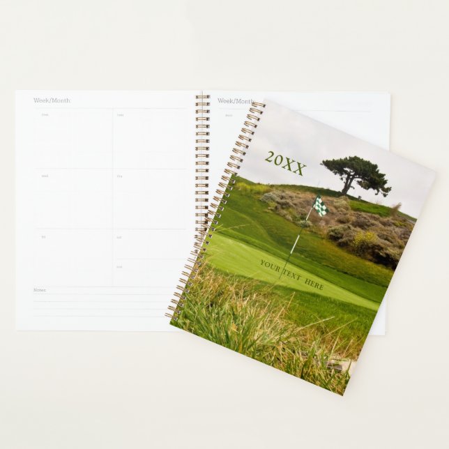 Agenda Campo de golf Fotografía personalizada (Demostración)