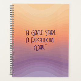 Agenda Campo de gradiente - Arte de portada moderno