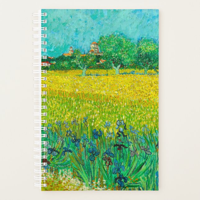 Agenda Campo Van Gogh con irlandeses cerca de Arles (Anverso)