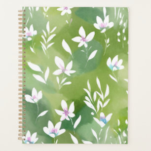 Agenda Campos de Flores Blancas   Floral de Primavera Ele