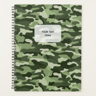 Agenda Camuflaje verde
