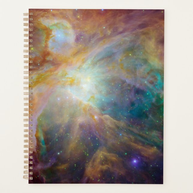 Agenda Caos en el corazón de la composición Spitzer Hubbl (Anverso)
