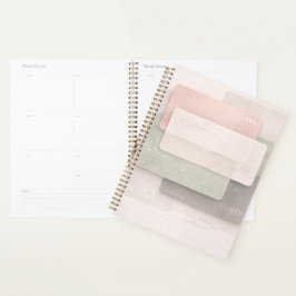 Agenda Capas suaves de pastel arte de IA