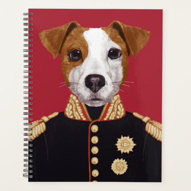 Agenda Capitán Jack Russell (Anverso)