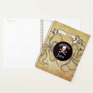 Agenda Capitán pirata personalizado