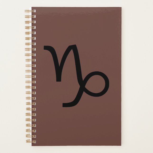 Agenda Capricornio (Anverso)