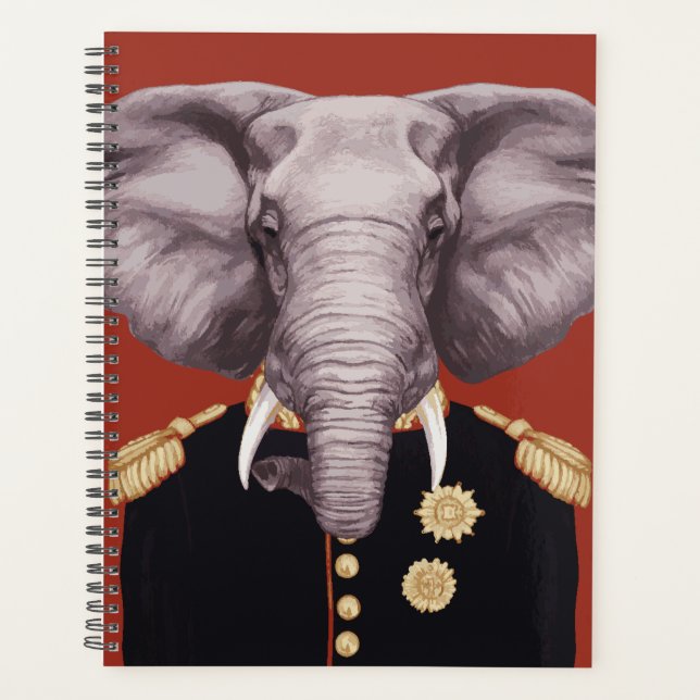Agenda Captain Elephant (Anverso)