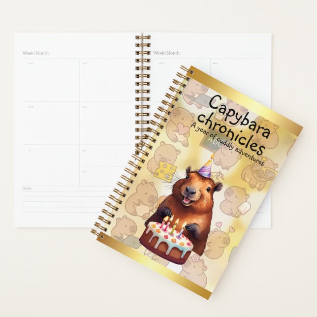 Agenda Capybara Chronicles: A Year of Cuddly Adventures (Demostración)