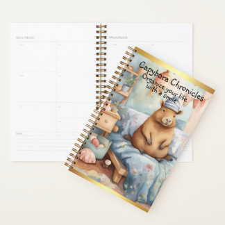 Agenda Capybara Chronicles: Organize Your Life with a Smi