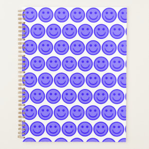 Agenda Cara azul feliz