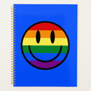 Agenda Cara sonriente arco iris