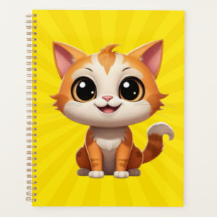 Agenda Carácter de estilo de Personalizado de gatos de Na