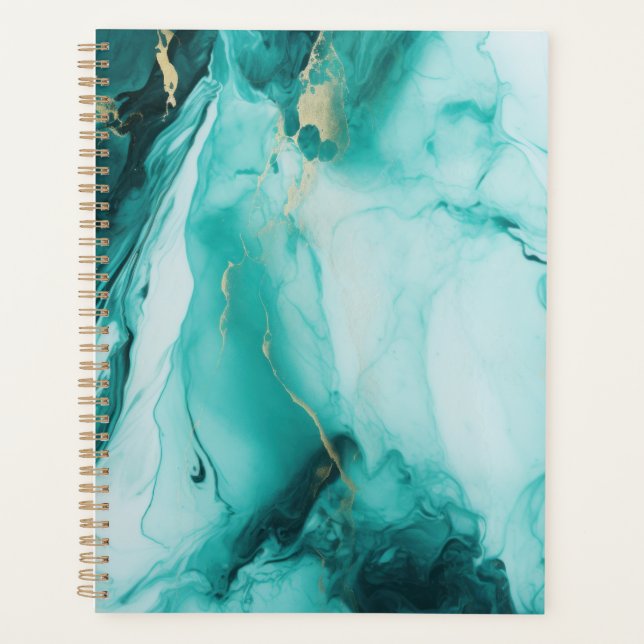 Agenda Cararra Teal (Anverso)