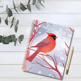 Agenda Cardenal Rojo | Hermosa Pintura de Acuarela