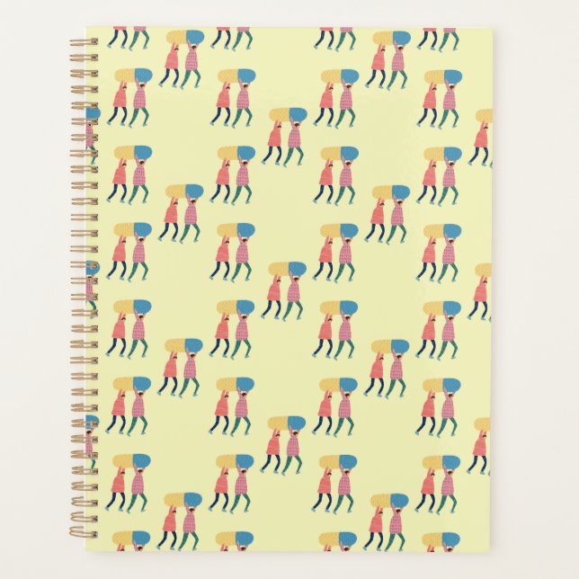 Agenda Cargando Un Patrón De Píldora (Anverso)