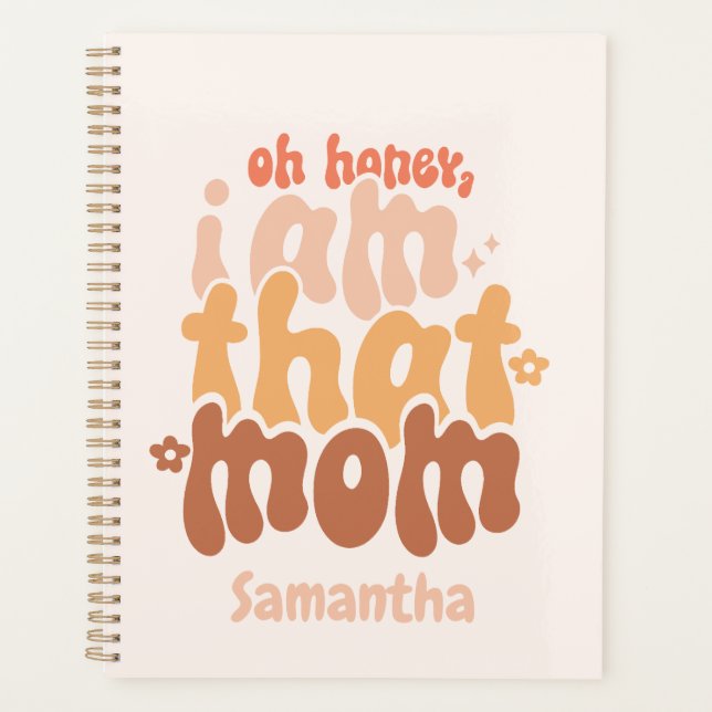 Agenda Cariño, Yo Soy Esa Mamá (Anverso)