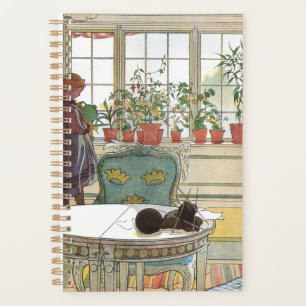 Agenda Carl Larsson - Flores En El Viento