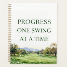 Carpeta de archivos de acuarela de golf