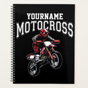 Agenda Carreras personalizada de moto-cruz sucia para cic