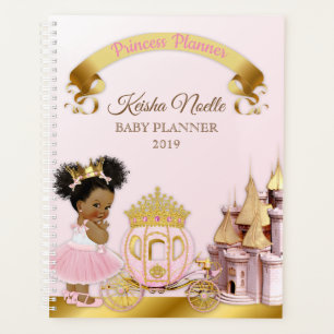 Agenda Carruaje de Castillo de Princesa Real Niña Rosa Do