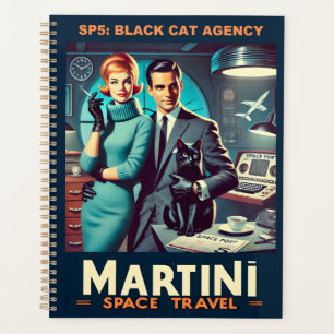 Agenda Cartel de viaje espacial Martini SP5: Agencia de g