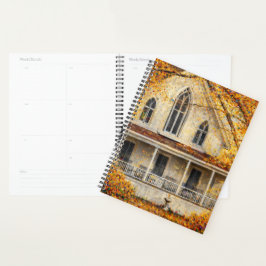 Agenda Casa de carpintería de fantasía neogótica