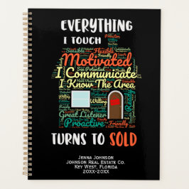 Agenda Casa de vendedores inmobiliarios vendiendo decorad