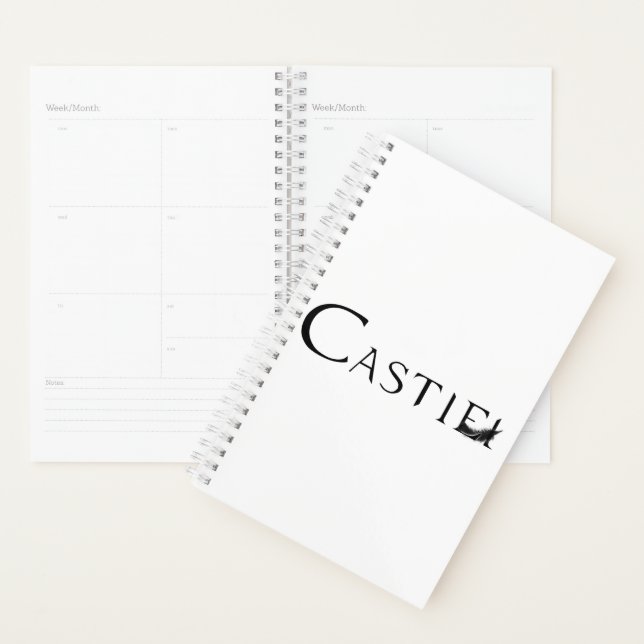 Agenda Castiel con pluma (Demostración)