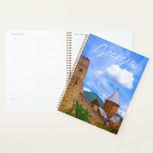 Agenda Castillo de Ananuri Georgia Aragvi Caucuses Montañ