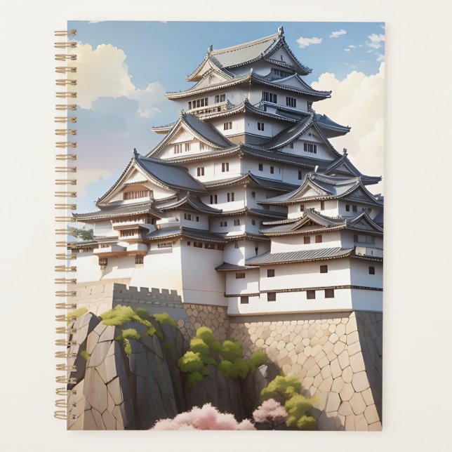 Agenda Castillo de Himeji Fortaleza majestuosa Historia j (Anverso)