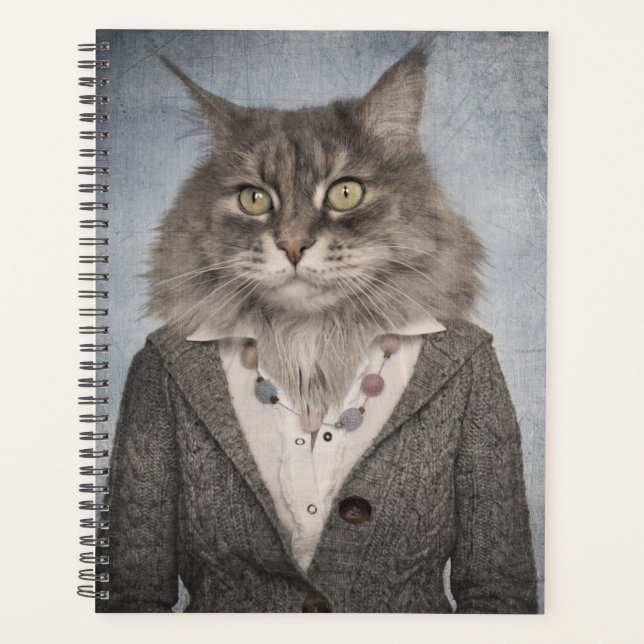Agenda Cat In Clothes (Anverso)