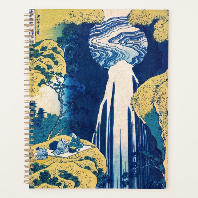 Agenda Cataratas de Katsushika Hokusai - Amida (Anverso)