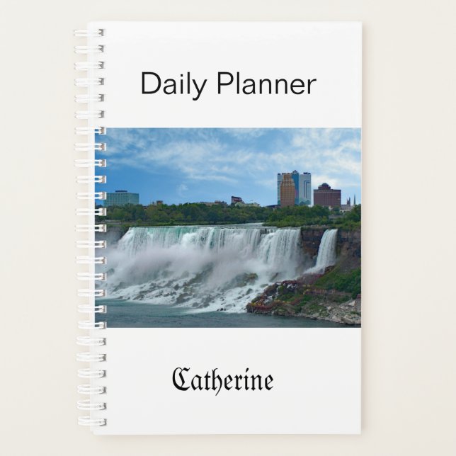 Agenda Cataratas del Niágara en el lado canadiense (Anverso)
