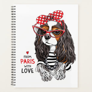 Agenda Cavalier King Charles Spaniel De París Con Amor