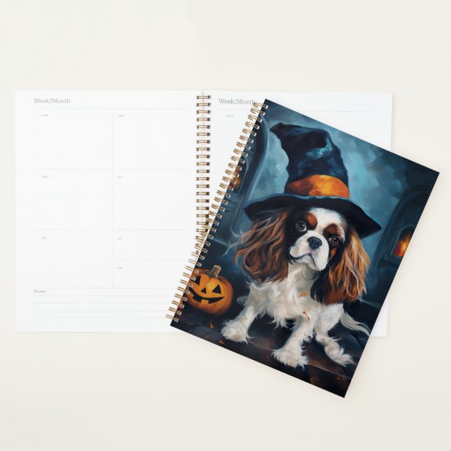 Agenda Cavalier King Pumpkins Halloween Scary (Demostración)
