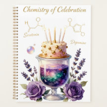 Celebración de Cumpleaños de Química Frasco y arre