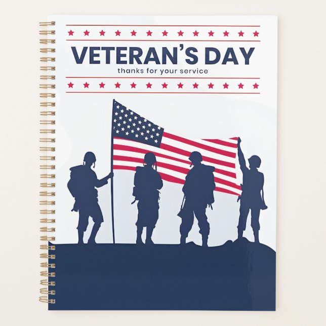 Agenda Celebrating Heroes of America – Veterans Day 2025 (Anverso)