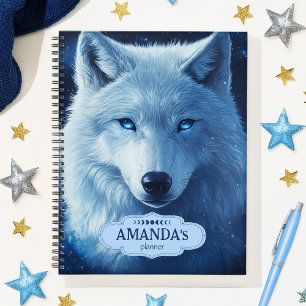 Agenda Celestial Wolf Sky Stars Ansiedad adolescente todo