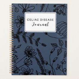 Agenda Celiac Disease Monthly Journal - Dark Grey