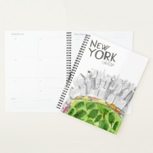 Agenda Central Park y New York City Collage