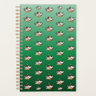 Agenda Cerdo de Navidad Volador