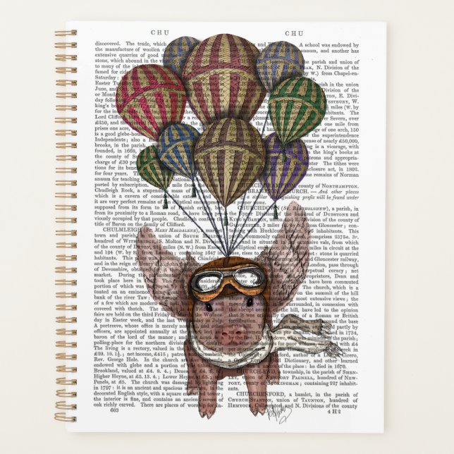 Agenda Cerdo en llamas (Anverso)