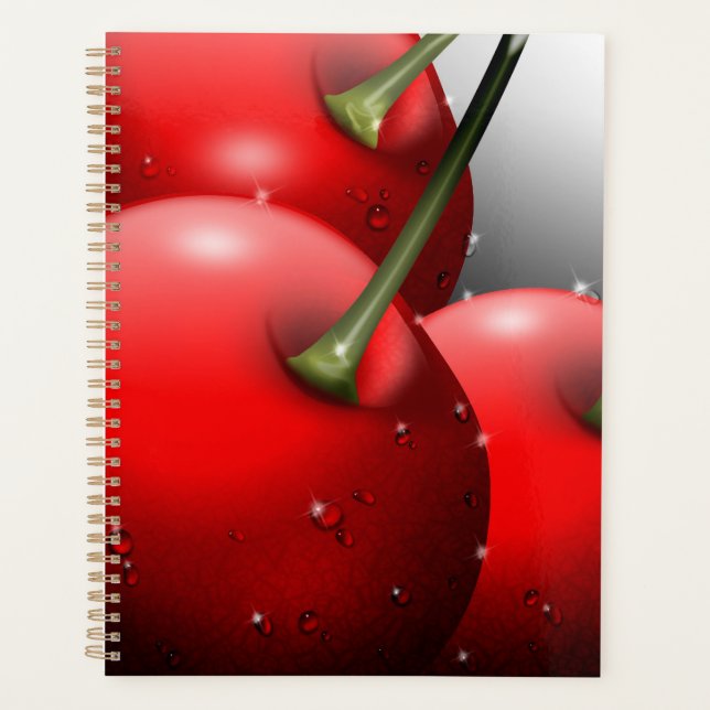 Agenda Cerezas con gotas de excremento (Anverso)