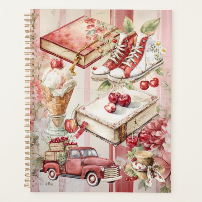 Agenda Cerezas dulces de verano (Anverso)