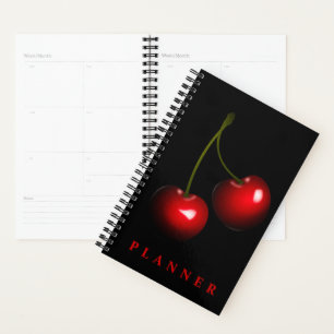 Agenda Cerezas dulces rojas oscuras - Elige tu color